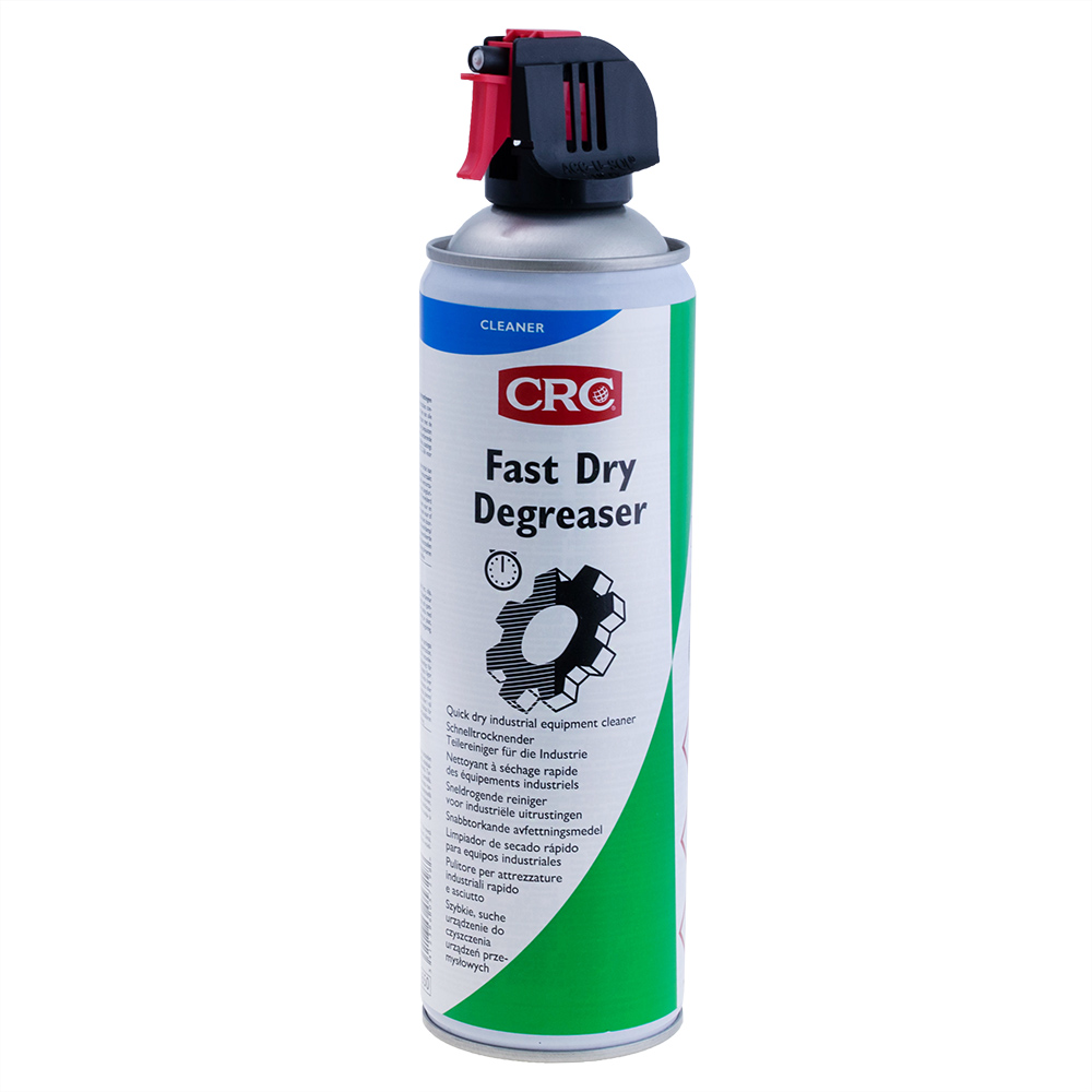 Очищувач і знежирювач 500мл. FAST DRY DEGREASER 500ML CRC Очищувач і знежирювач 500мл. FAST DRY DEGREASER 500ML CRC