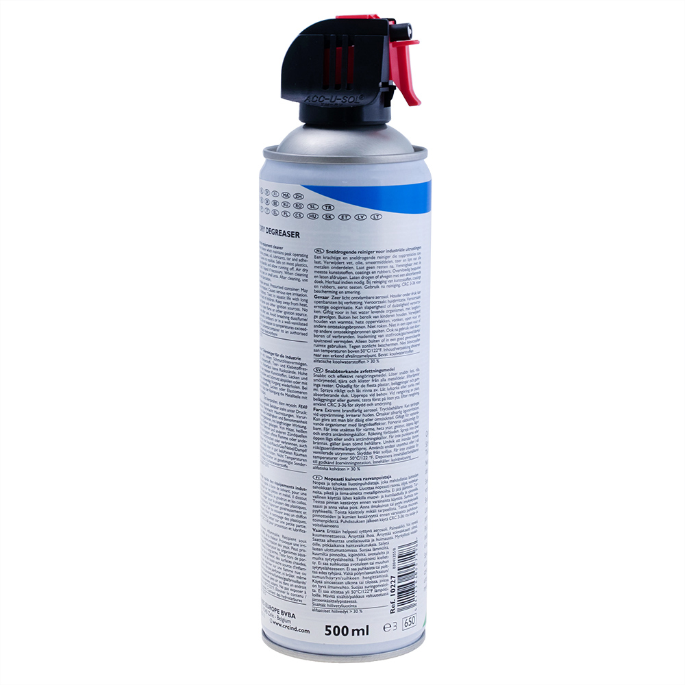 Очищувач і знежирювач 500мл. FAST DRY DEGREASER 500ML CRC
