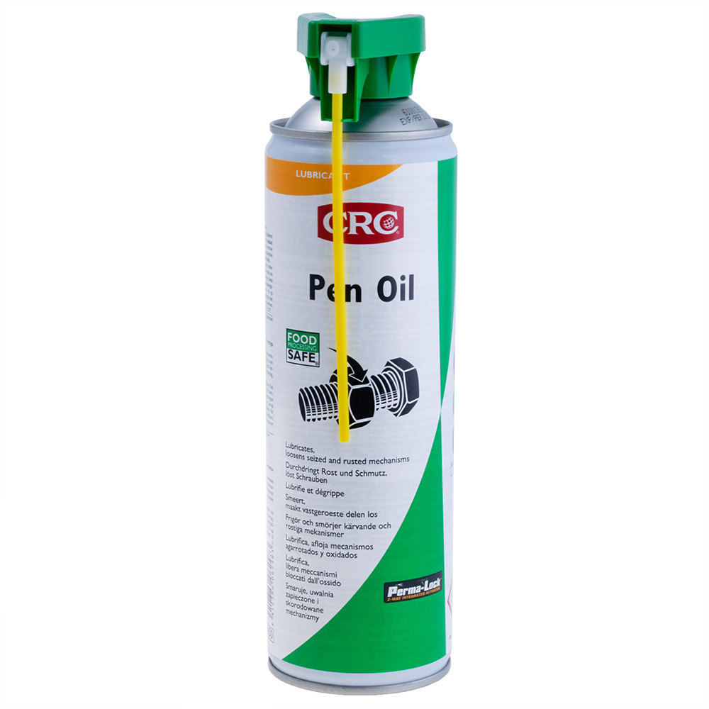 Мастило для обладнання у харчовій промисловості 500мл. PEN OIL FPS PERMA-LOCK 500ML CRC Мастило для обладнання у харчовій промисловості 500мл. PEN OIL FPS PERMA-LOCK 500ML CRC