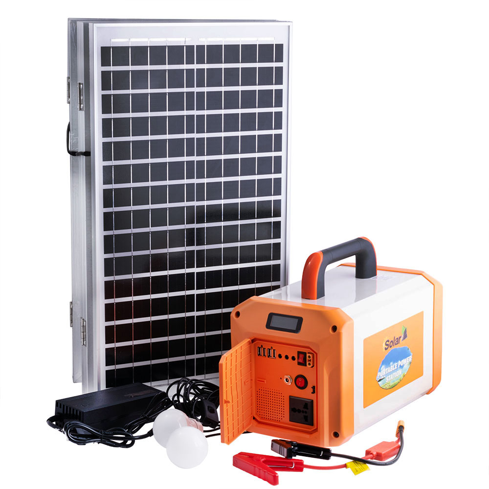 Портативна електростанція Eg006Li 1000W із сонячною панеллю