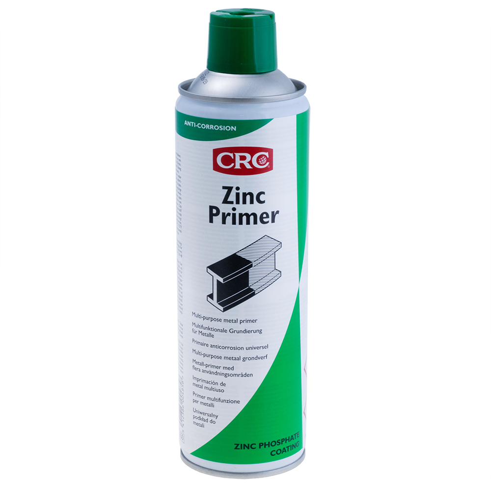 Захисне антикорозійне покриття 500мл. ZINC PRIMER 500ML CRC Захисне антикорозійне покриття 500мл. ZINC PRIMER 500ML CRC