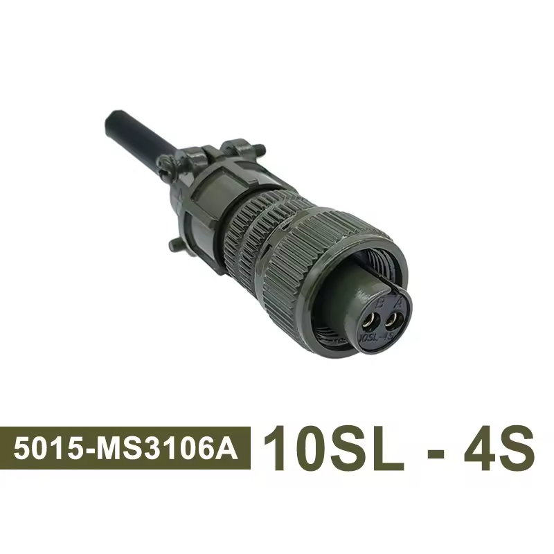 Роз'єм авіаційний MIL-C 5015 plug 3106 10SL-4S