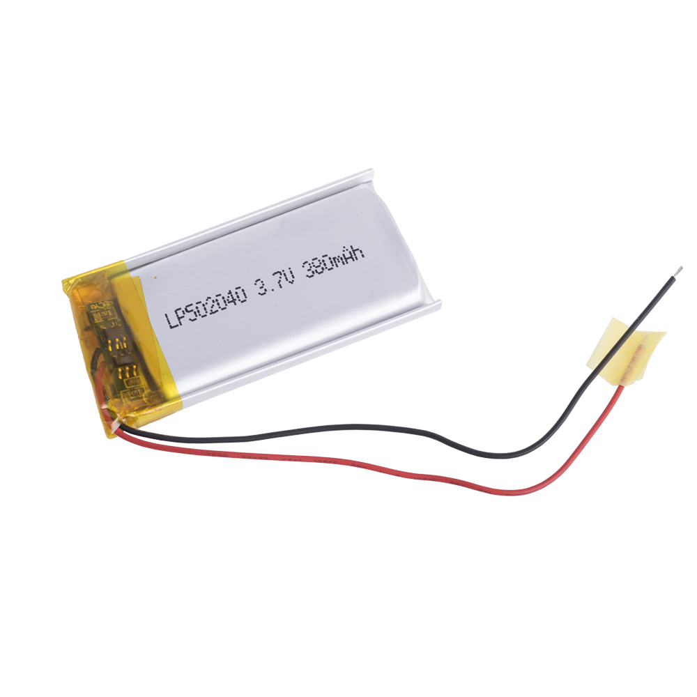 LiPo 380 mAh, 3,7V, 5x19x41мм (LiPower) акумулятор літій-полімерний)