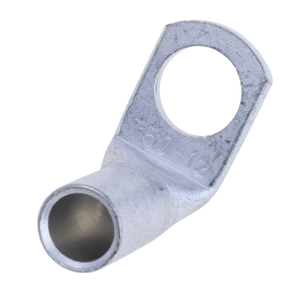 Кабельний наконечник кільцевий, кутовий, луджена мідь на провід 50 mm², M10, LT50-12 Кабельний наконечник кільцевий, кутовий, луджена мідь на провід 50 mm², M10, LT50-12