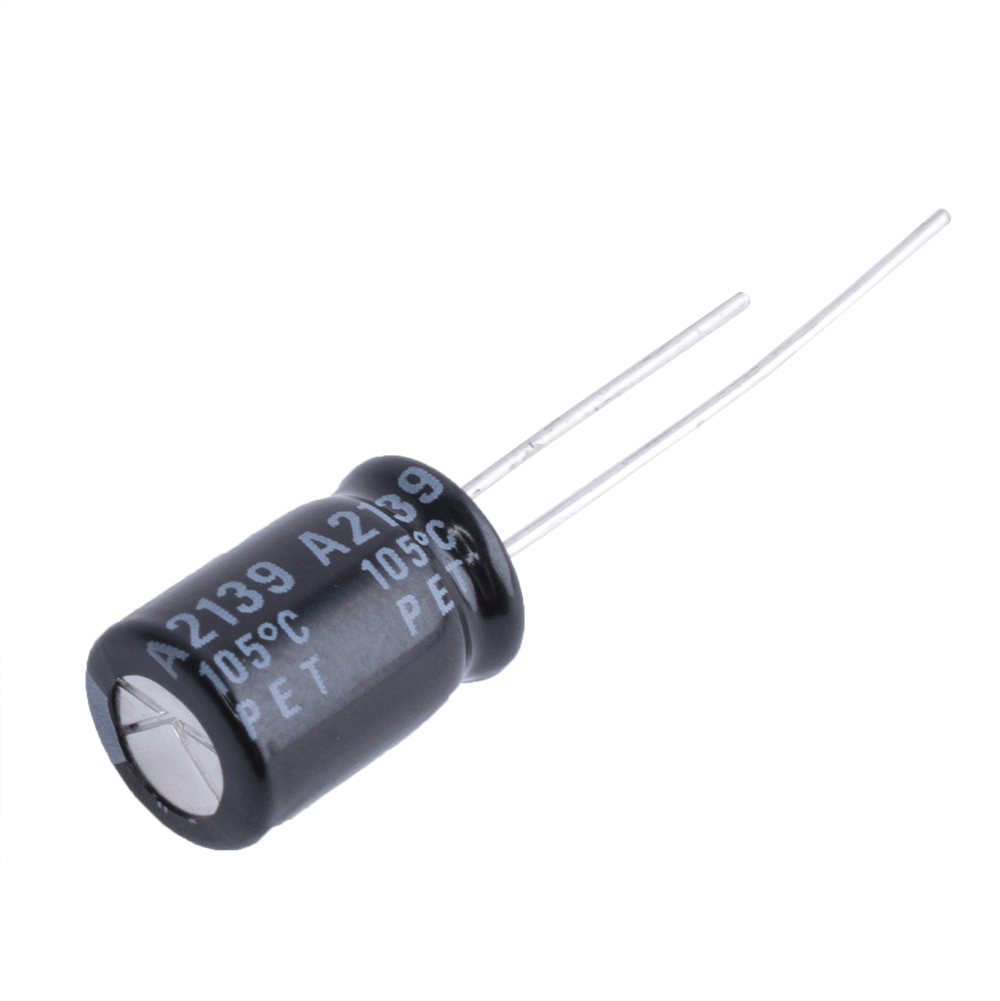 100uF 50V 8x11,5mm 105°C  (50YXF100MEFCT78X11.5-RUBYCON) (електролітичний конденсатор)