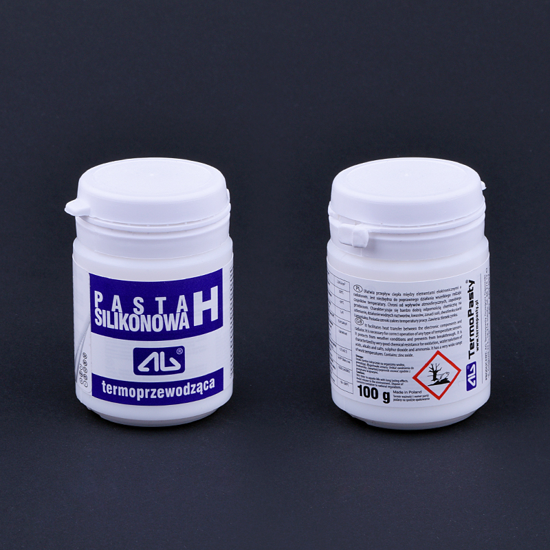 PASTA-SILH-100 (Heat conductive silicone paste H (plastic can) 100g)