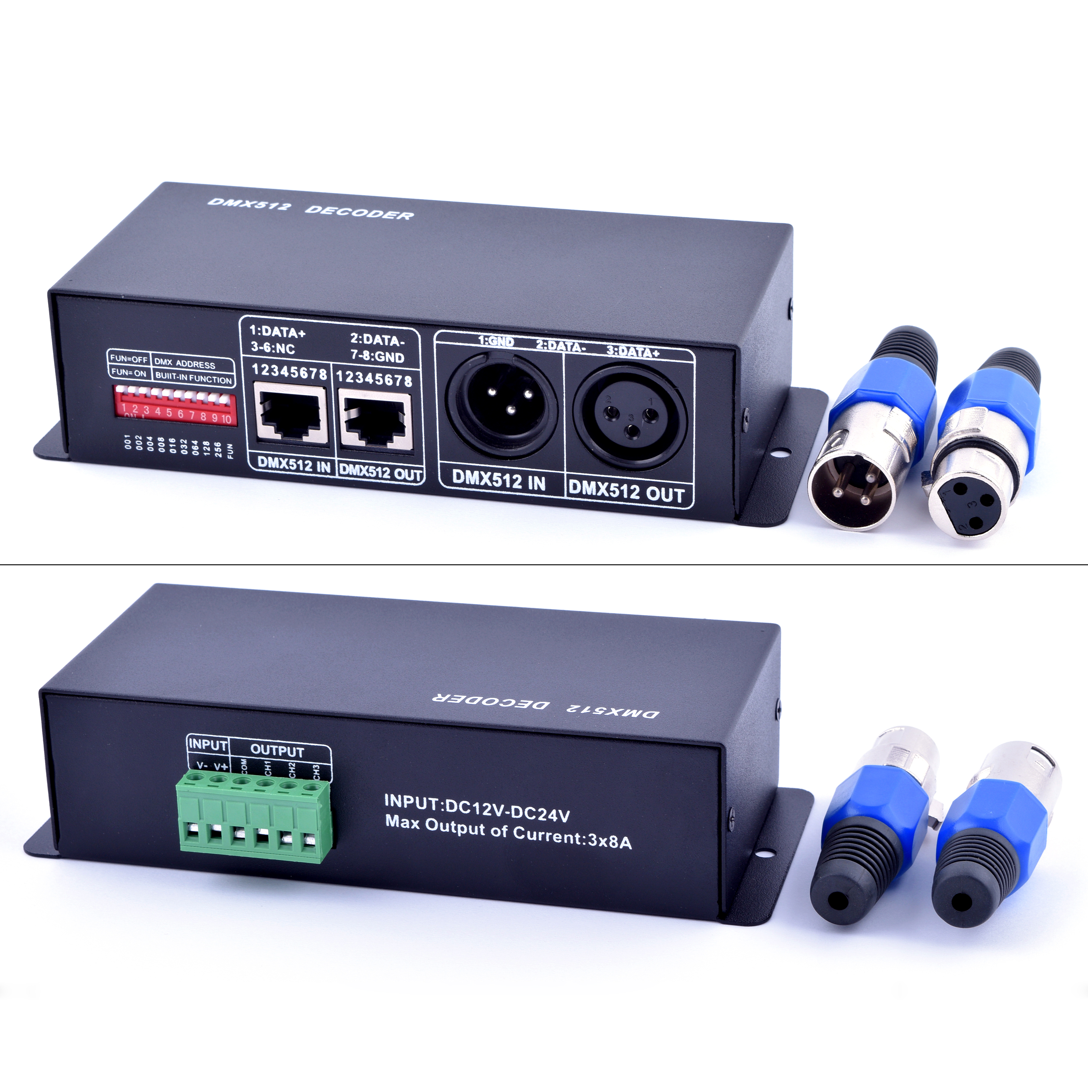 HH-LCDMX (Wisva) DMX controller (DMX512 DECODER) HH-LCDMX (Wisva) DMX controller (DMX512 DECODER)