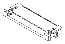 54104-3033 (Molex) 0.50mm FFC/FPC Right Angle top 2.0mm 30w