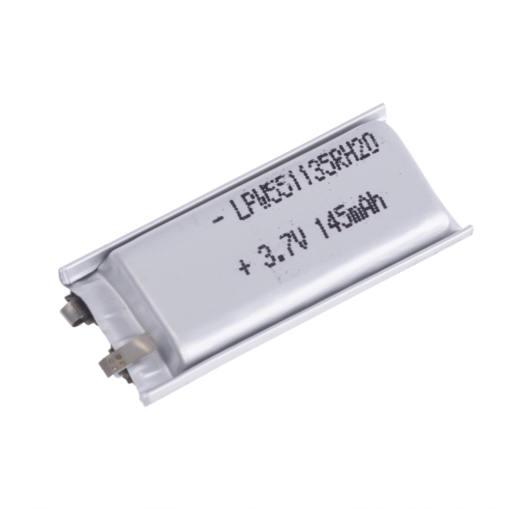 LiPo 145 mAh, 3,7V, 5,5x11x35мм LiPower акумулятор літій-полімерний LPW551135RH20