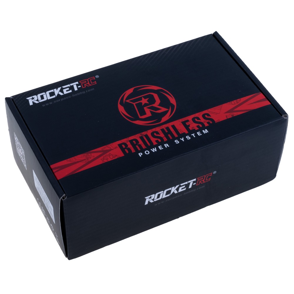 Двигун 5692 730KV, чорний, вал 8мм (Rocket RC)