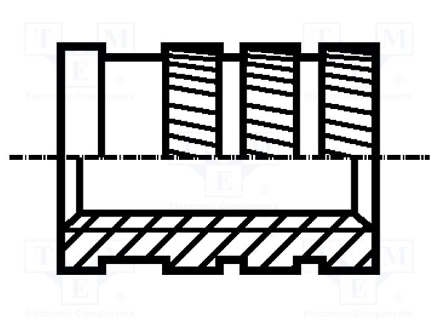 M3/BN1054(Threaded Insertions)