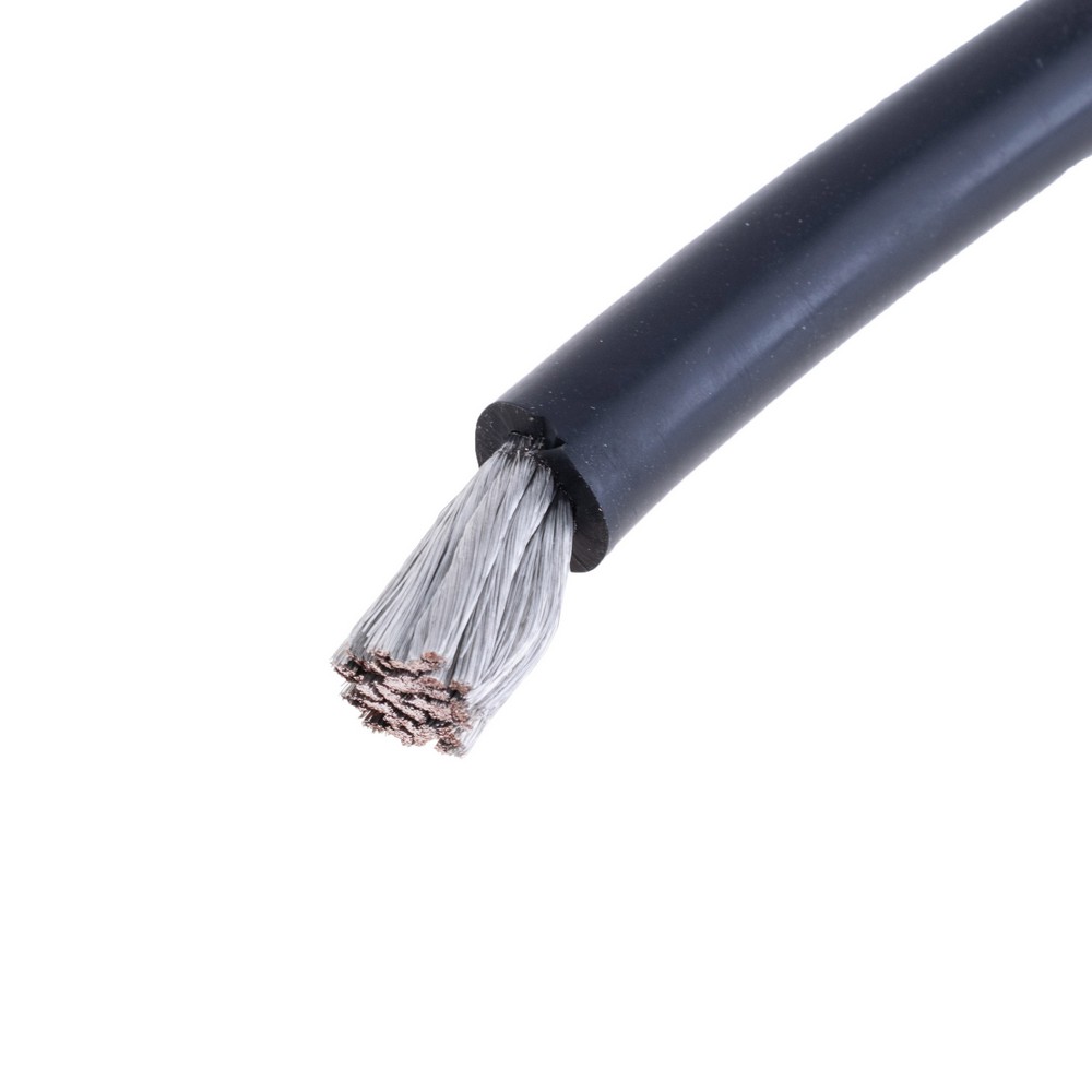Силіконовий провід 5AWG (20mm²-4000/0.08TS) чорний