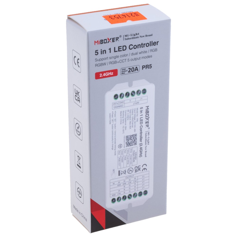 Контролер світлодіодних стрічок 5в1 2.4GHz, PR5