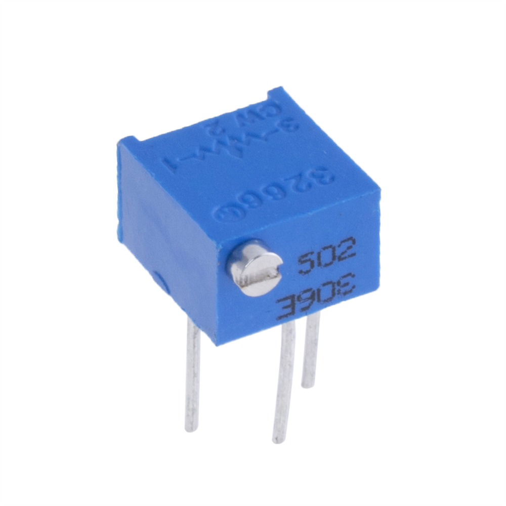 5 kOhm VTR-A-3266P-502 VTRons (потенціометр багатооборотний) 5 kOhm VTR-A-3266P-502 VTRons (потенціометр багатооборотний)