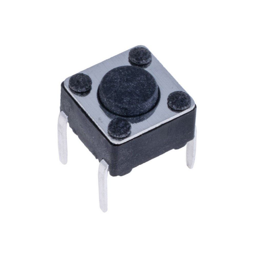 Кнопка тактова 6x6, H4,3mm, KFC-A06T-4.3