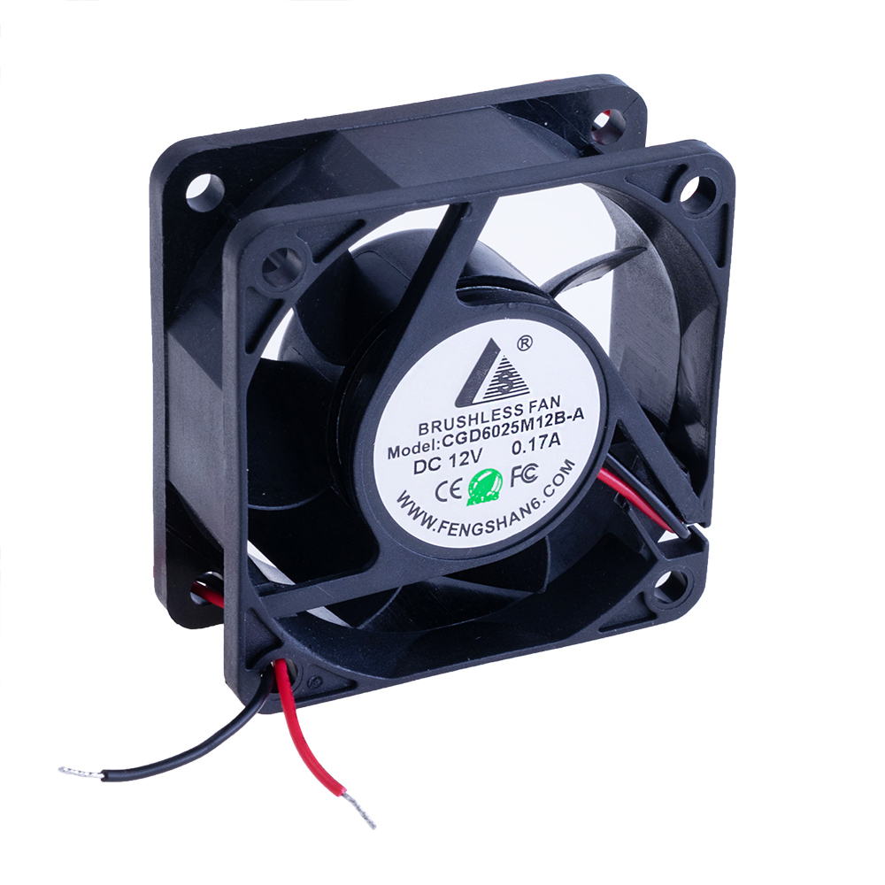 Вентилятор 60x60x25, 12VDC, CGD6025M12B-A CGFAN