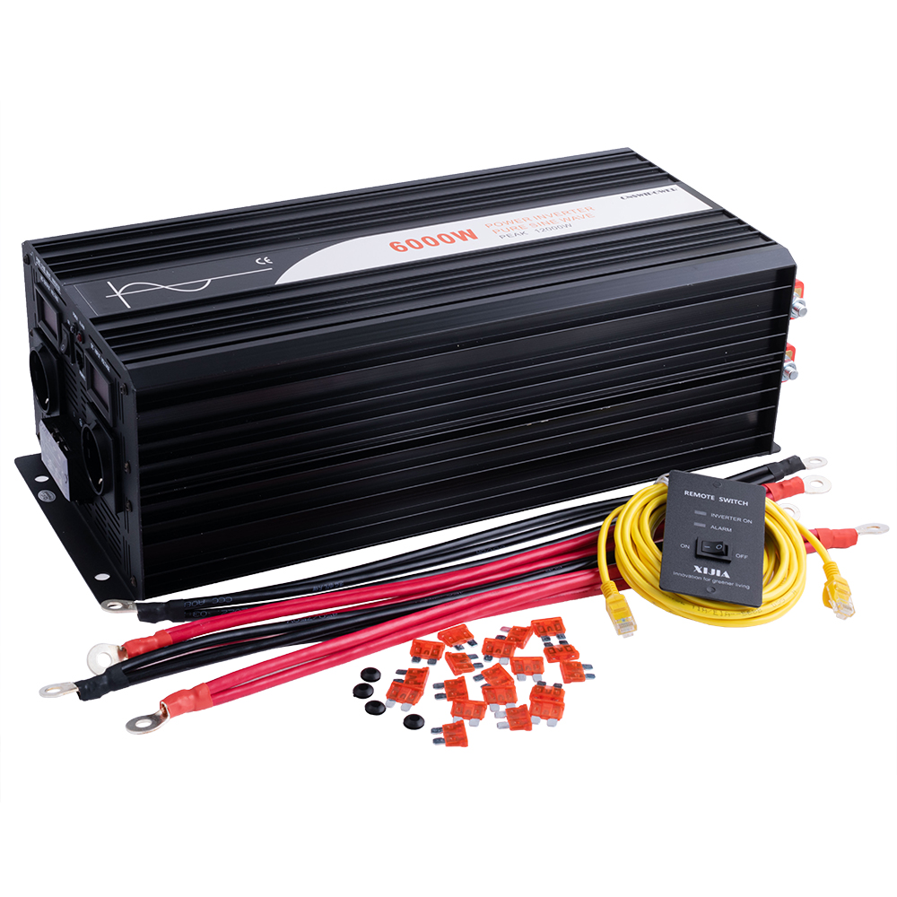 Інвертор 6000W 12V→230V чиста синусоїда (SP-6000L12V – Swipower)