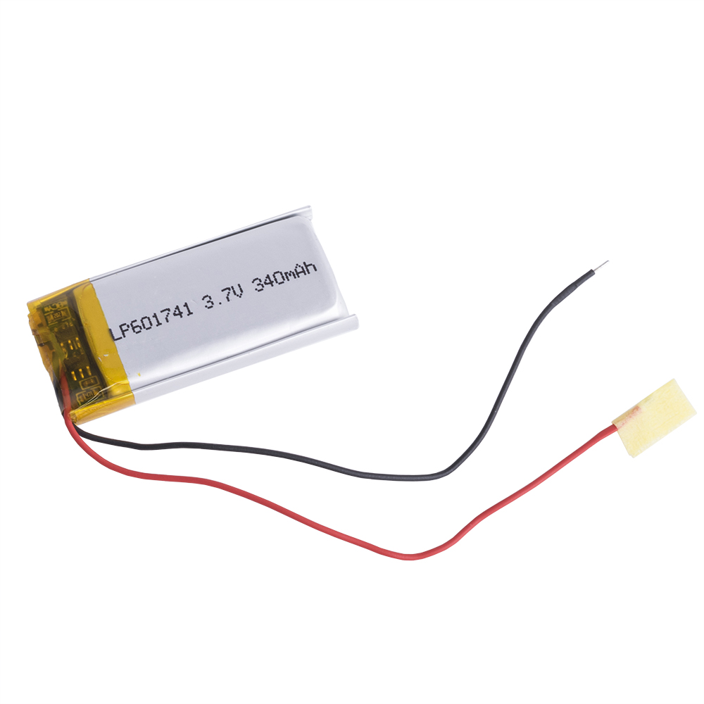 LiPo 340 mAh, 3,7V, 6x17x36мм LiPower акумулятор літій-полімерний LP601741