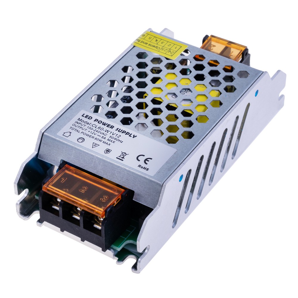 Блок живлення що вбудовується 60W 12V CL60-W1V12