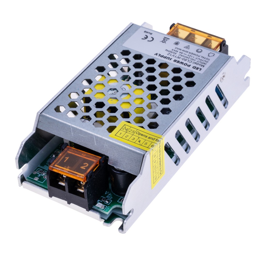 Блок живлення що вбудовується 60W 12V CL60-W1V12
