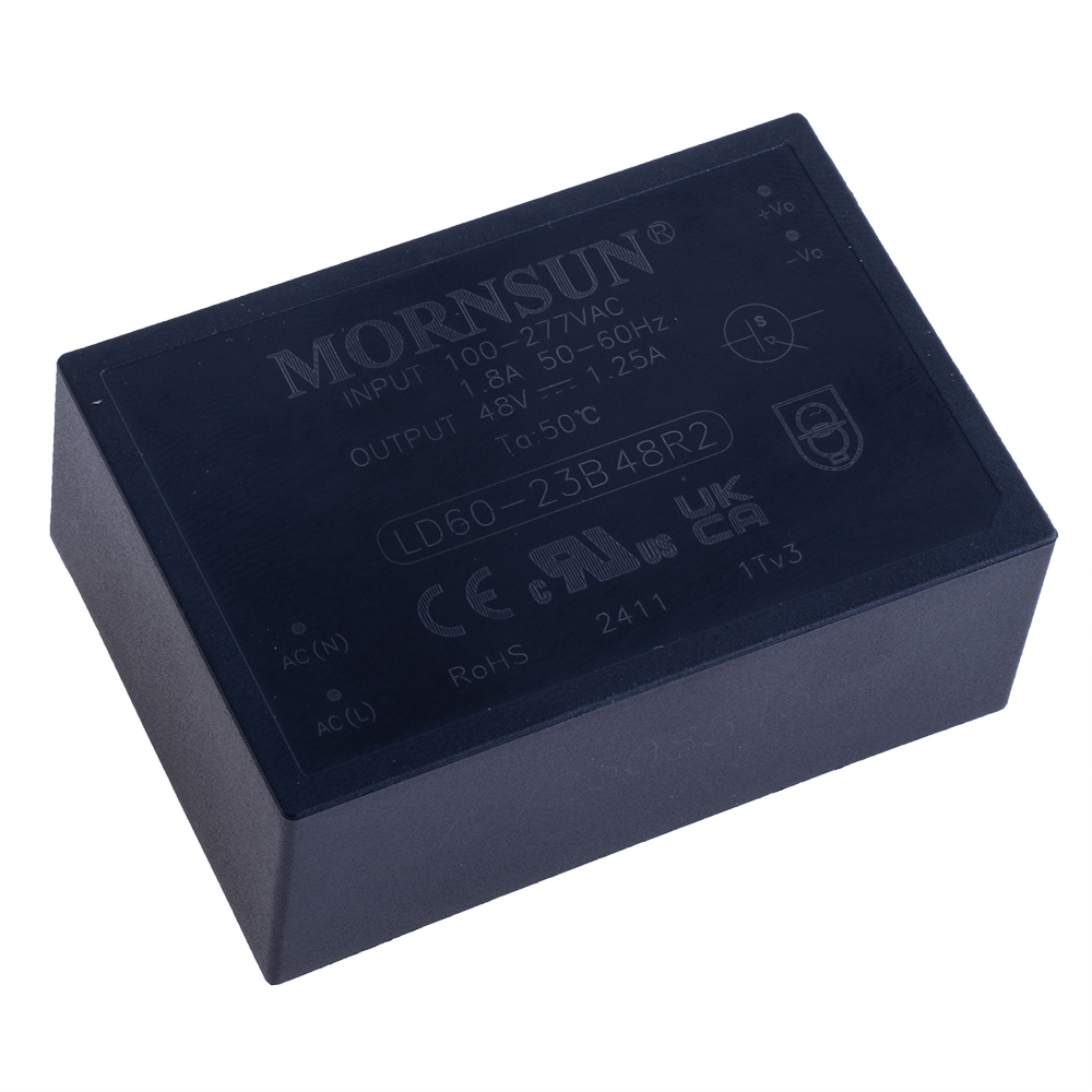 Блок живлення що вбудовується на плату 60W 48V LD60-23B48R2
