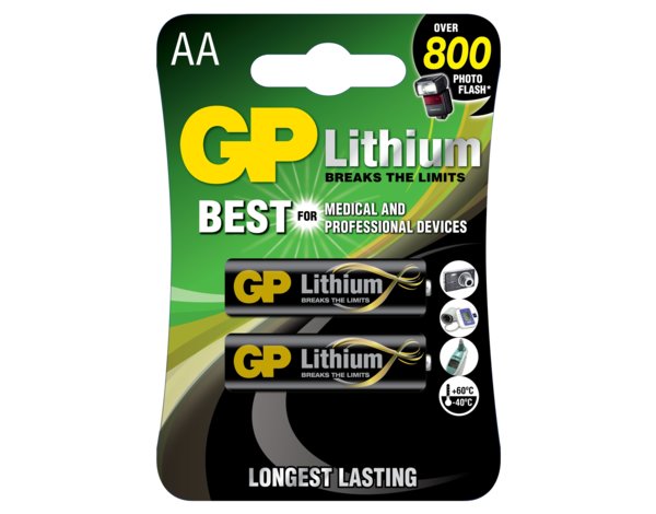 Батарейка AA літієва 1,5V 1шт. GP Batteries FR6