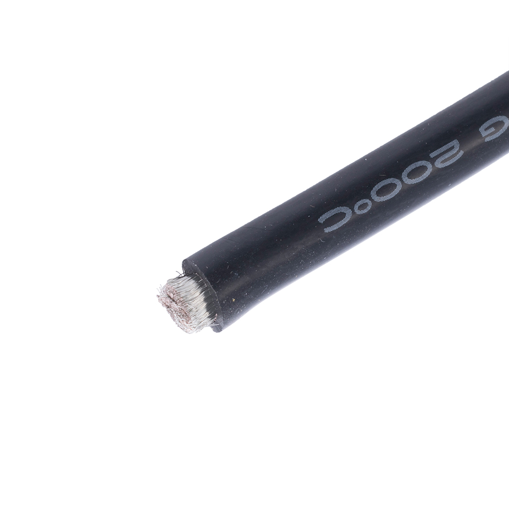Силіконовий провід 6AWG (16mm²3200/0.08TS) чорний Силіконовий провід 6AWG (16mm²3200/0.08TS) чорний