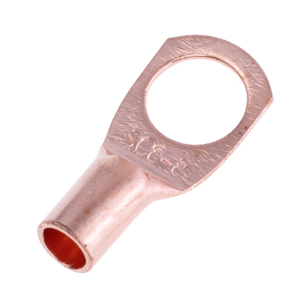 Кабельний наконечник кільцевий, мідь, на провід 6 mm², M8, SC6-8