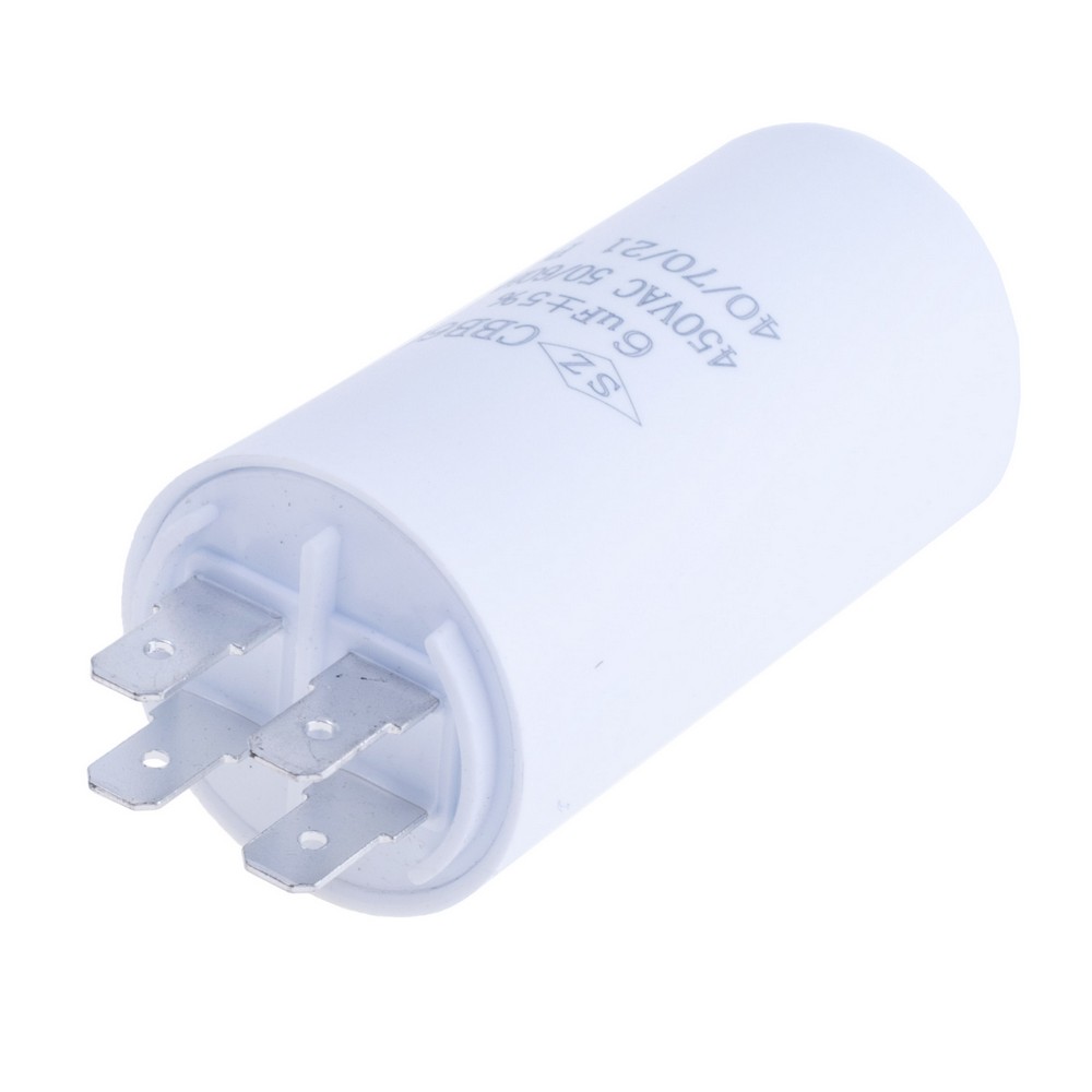 Конденсатор пусковий 6uF 450VAC ±5% 34*65 SZ SZ/JEC
