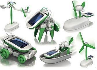 Конструктор на сонячних батареях 6 в 1