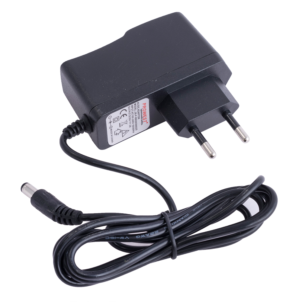 Блок живлення з вилкою 12W 6V, роз'єм:2.1x5.5мм, JB-P08020O06020 Блок живлення з вилкою 12W 6V, роз'єм:2.1x5.5мм, JB-P08020O06020