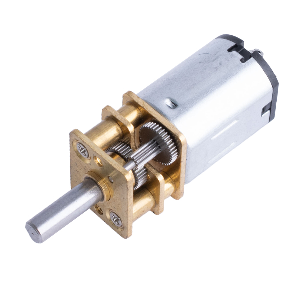 Мінімотор із редуктором 6VDC, 1000 об/хв (12GAN20-10-1000rpm-3-9VDC) Мінімотор із редуктором 6VDC, 1000 об/хв (12GAN20-10-1000rpm-3-9VDC)