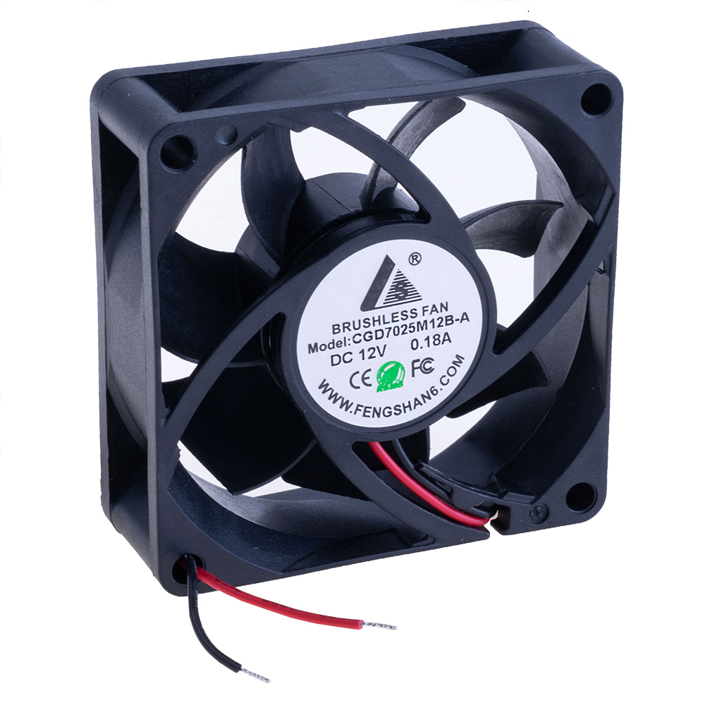 Вентилятор 70x70x25, 12VDC, CGD7025M12B-A CGFAN