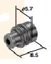 7165-0349 Sumitomo, Wire Seal (5mm), (силіконова заглушка)