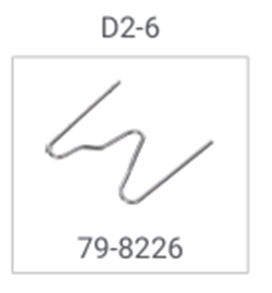 Скоба для гарячого степлера ZD-8905G, D2-6 (79-8226)