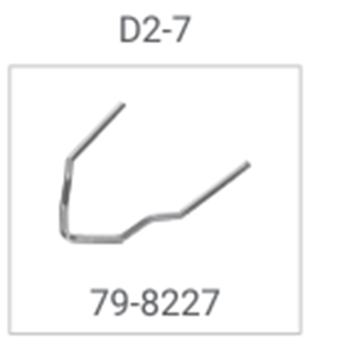 Скоба для гарячого степлера ZD-8905G, D2-7 (79-8227)