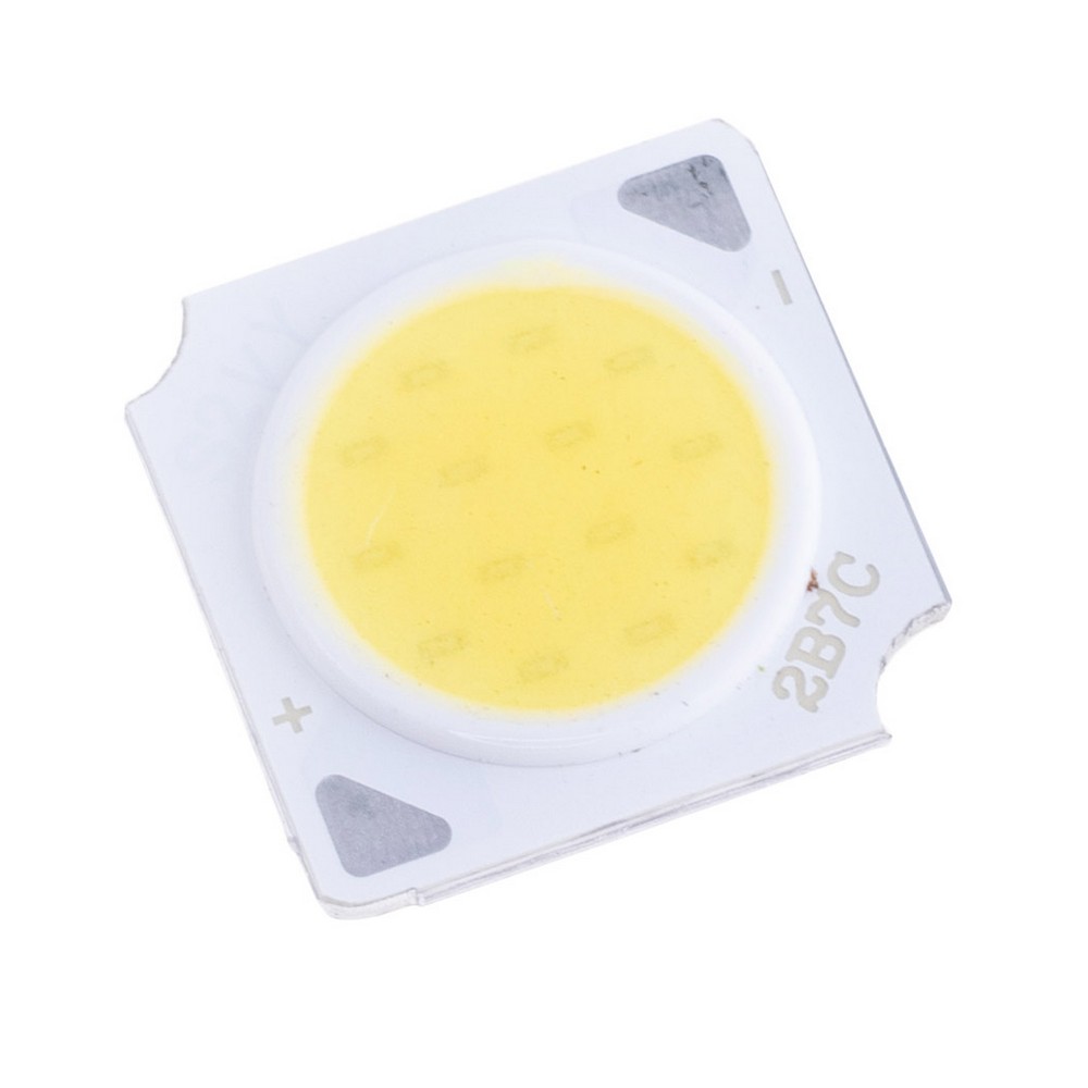 Світлодіод 7W, білий холодний 6500K 13x13 mm, COB