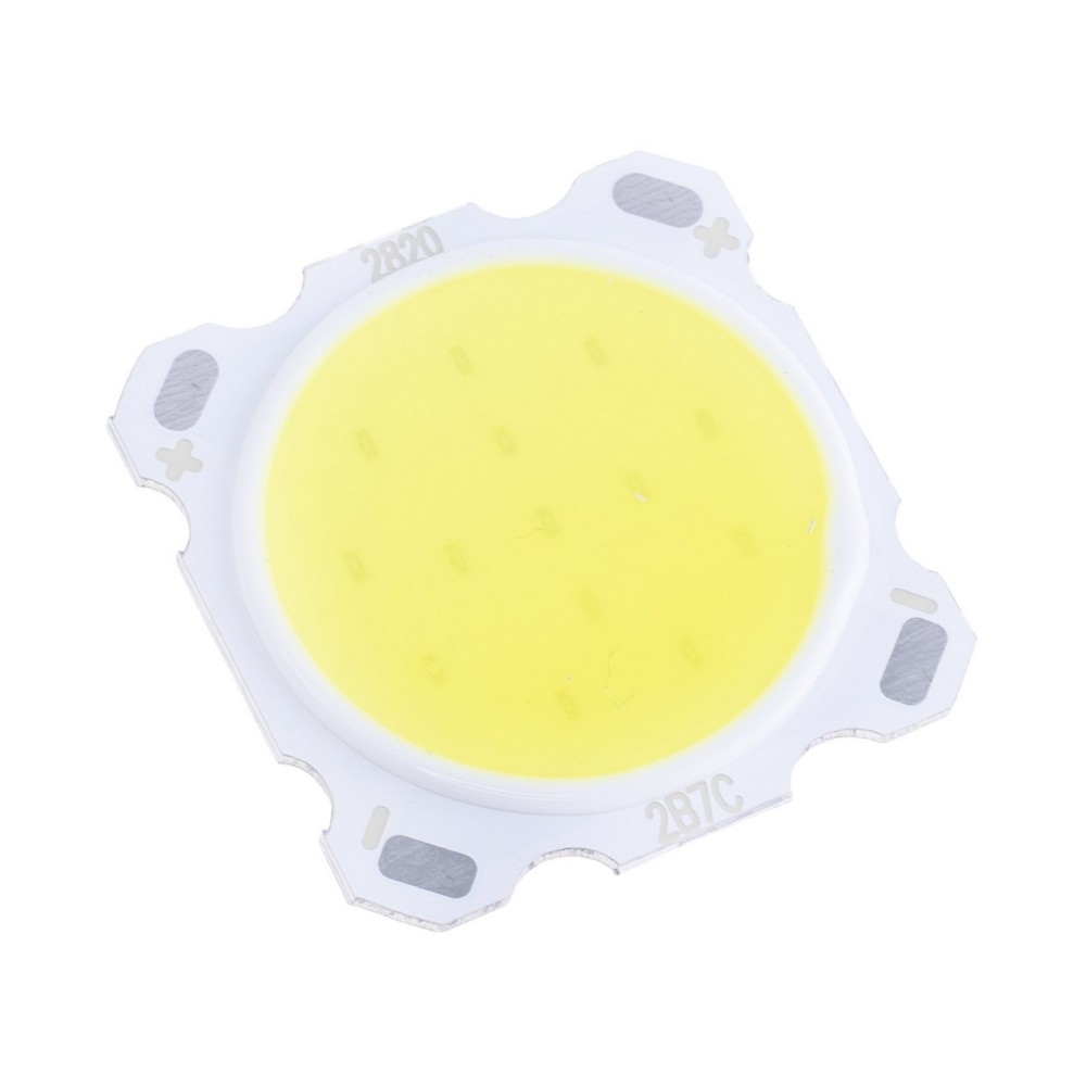 Світлодіод 7W, білий холодний 6500K 24x22 mm, COB