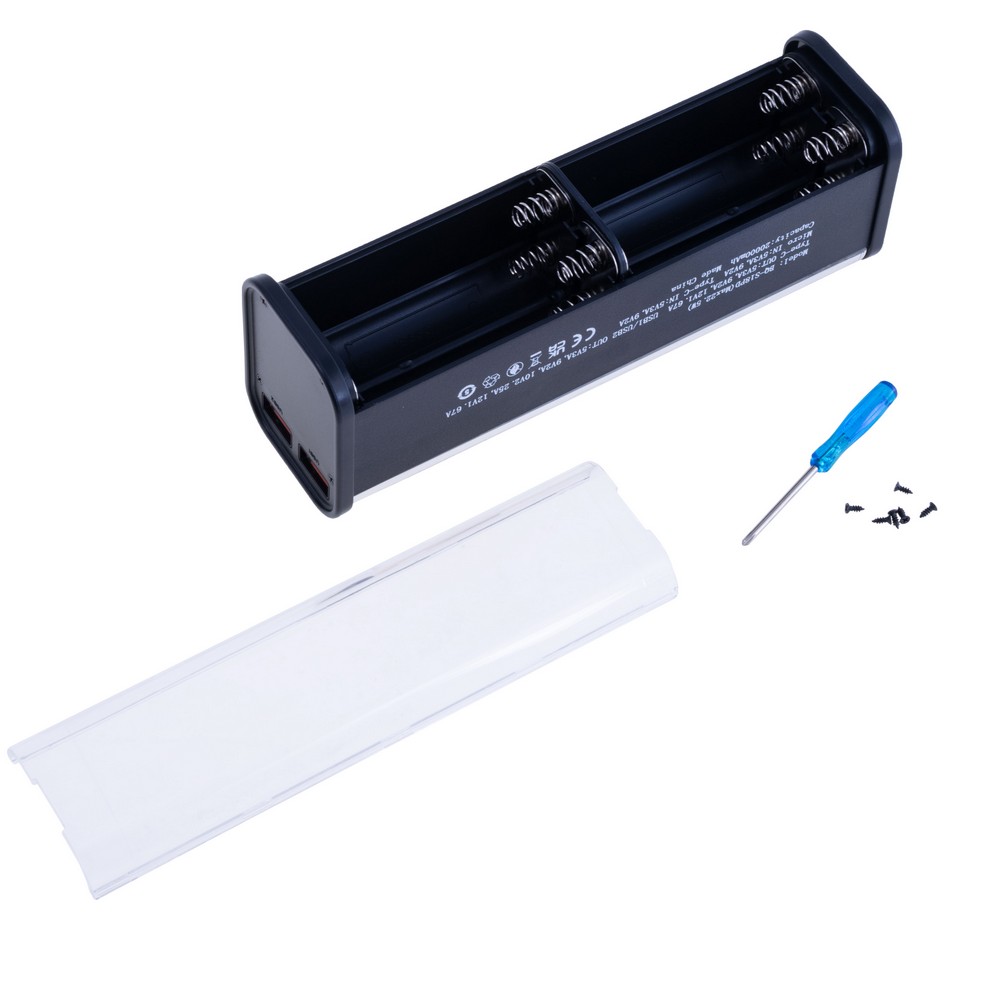 8*18650 Power Bank Case 22.5W BQ-S18PD
