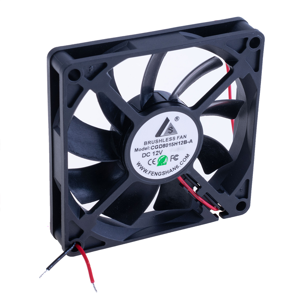 Вентилятор 80x80x15, 12VDC, CGD8015H12B-A CGFAN