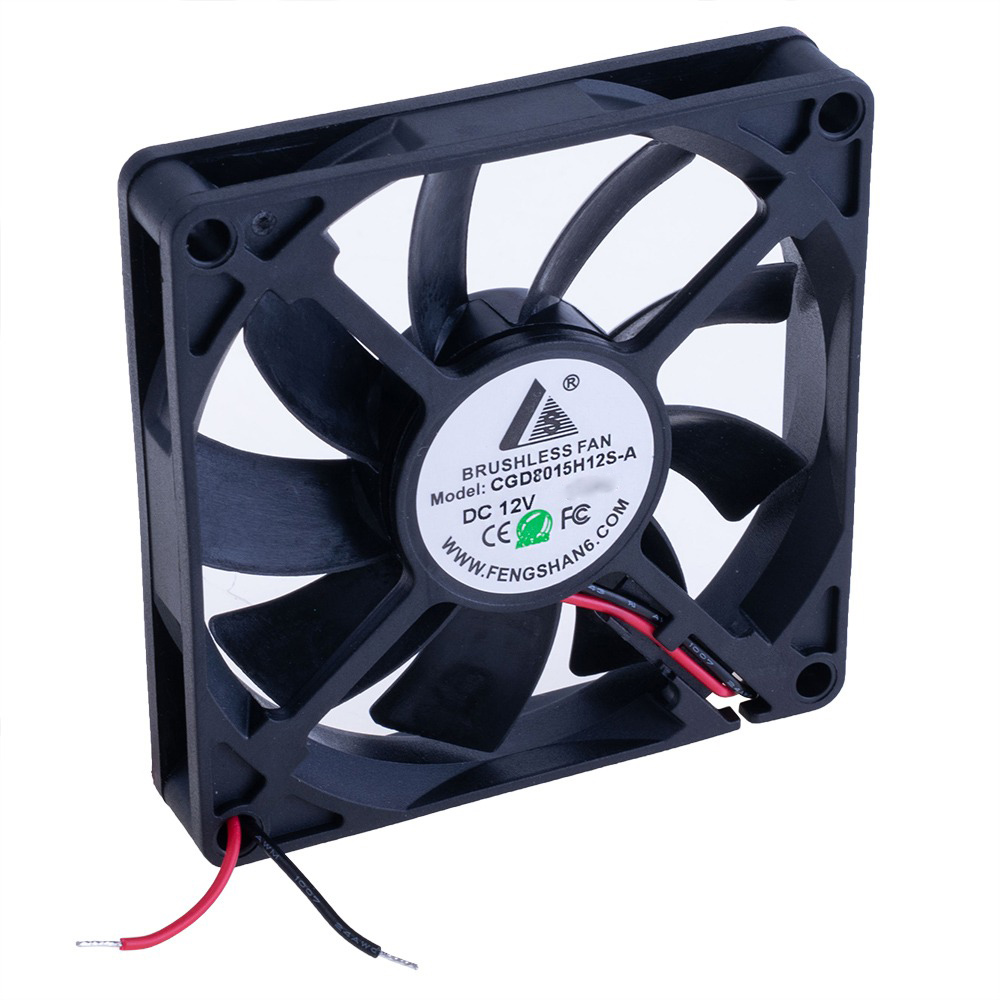 Вентилятор 80x80x15, 12VDC, CGD8015H12S-A CGFAN