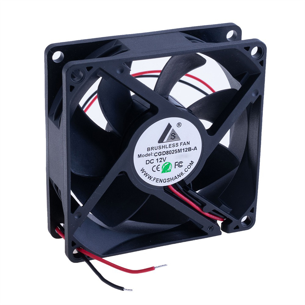 Вентилятор 80x80x25, 12VDC, CGD8025M12B-A CGFAN