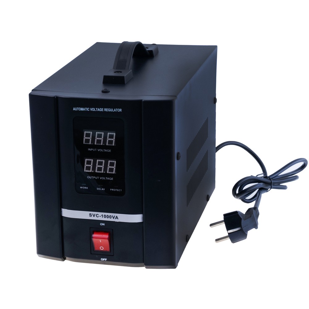 Стабілізатор напруги серво 800Вт SVC-N-1KVA Стабілізатор напруги серво 800Вт SVC-N-1KVA