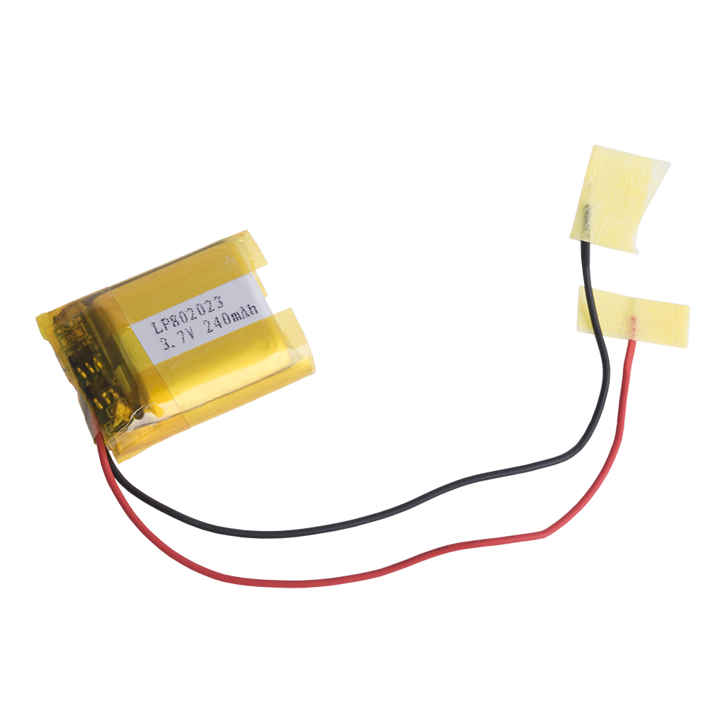 LiPo 240 mAh, 3,7V, 8x20x23мм LiPower акумулятор літій-полімерний LP802023