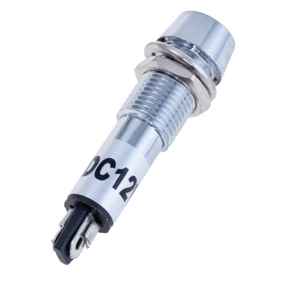 Індикаторна лампа 8 mm із жовтим підсвічуванням 12VDC, XD8-1 12V YELLOW Індикаторна лампа 8 mm із жовтим підсвічуванням 12VDC, XD8-1 12V YELLOW