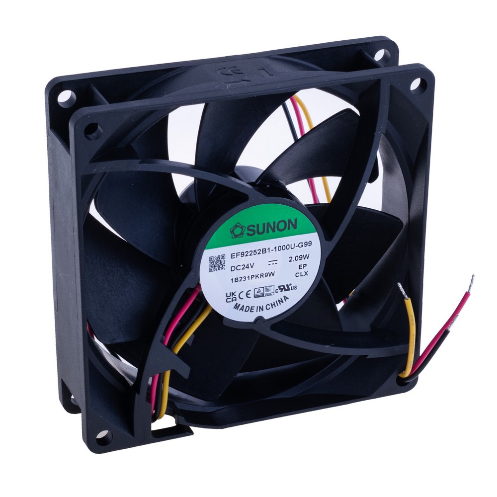 Вентилятор 92x92x25, 24V, 3 провода, EF92252B1-G99 Вентилятор 92x92x25, 24V, 3 провода, EF92252B1-G99