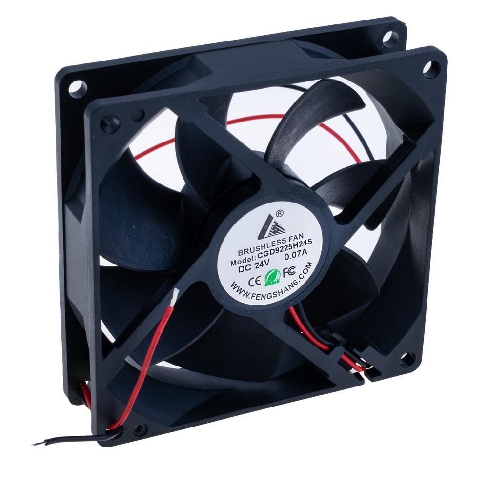 Вентилятор 92х92х25, 24VDC, (CGD9225H24S)