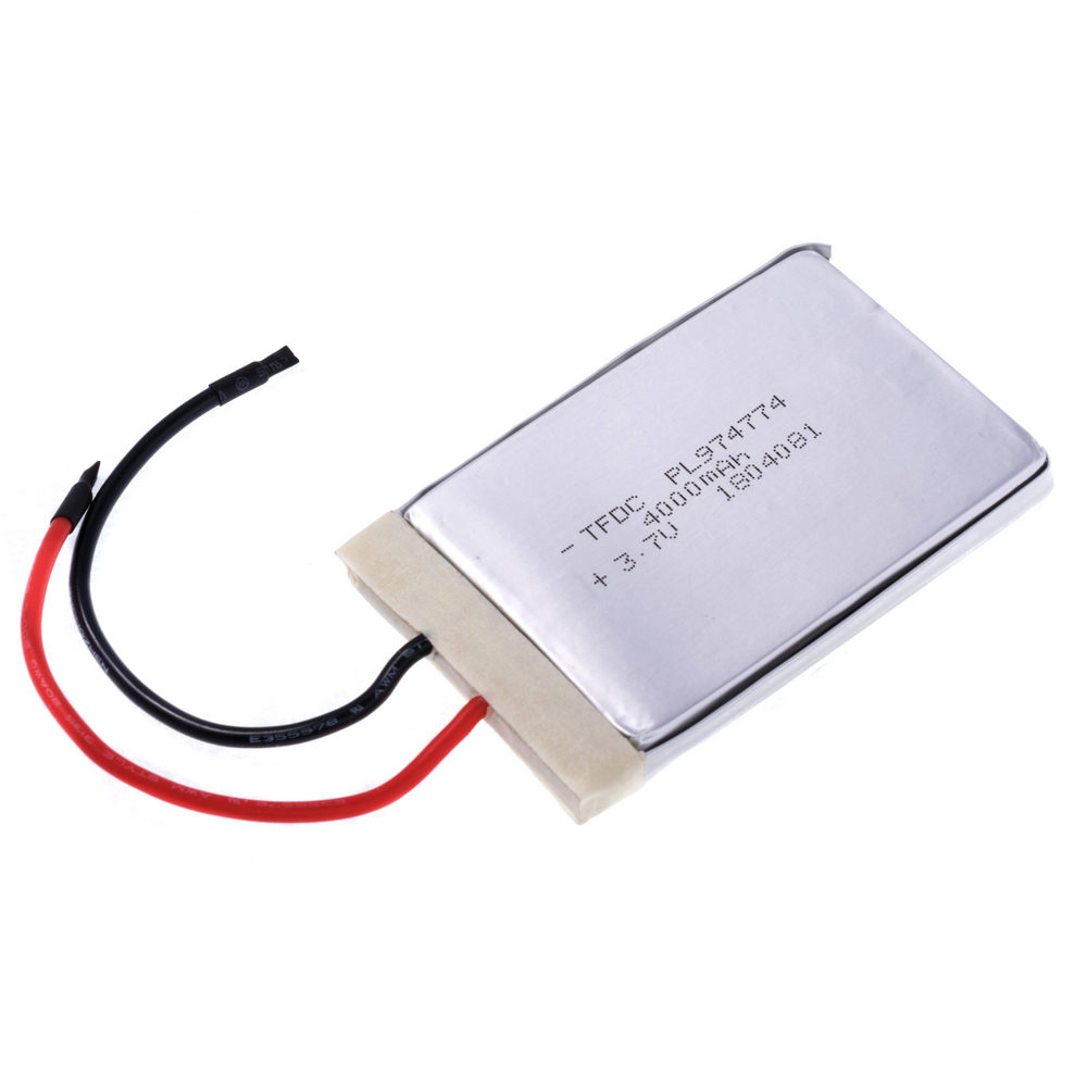 LiPo 4000 mAh, 3,7V, 9,7x47x74мм Wanmabattery акумулятор літій-полімерний PL974774