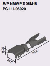 R / P NMWP II 06M-B Pn. PC111-06020 Clamp corrugations for the fork, Furukawa R / P NMWP II 06M-B Pn. PC111-06020 Clamp corrugations for the fork, Furukawa