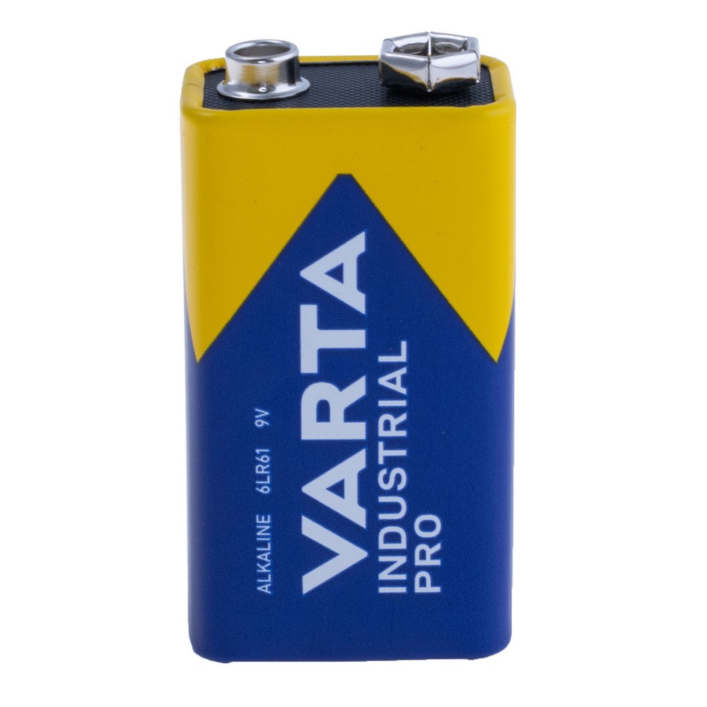 Батарейка "Крона" лужна 9V 1шт. VARTA 6LR61 Industrial Pro Батарейка "Крона" лужна 9V 1шт. VARTA 6LR61 Industrial Pro